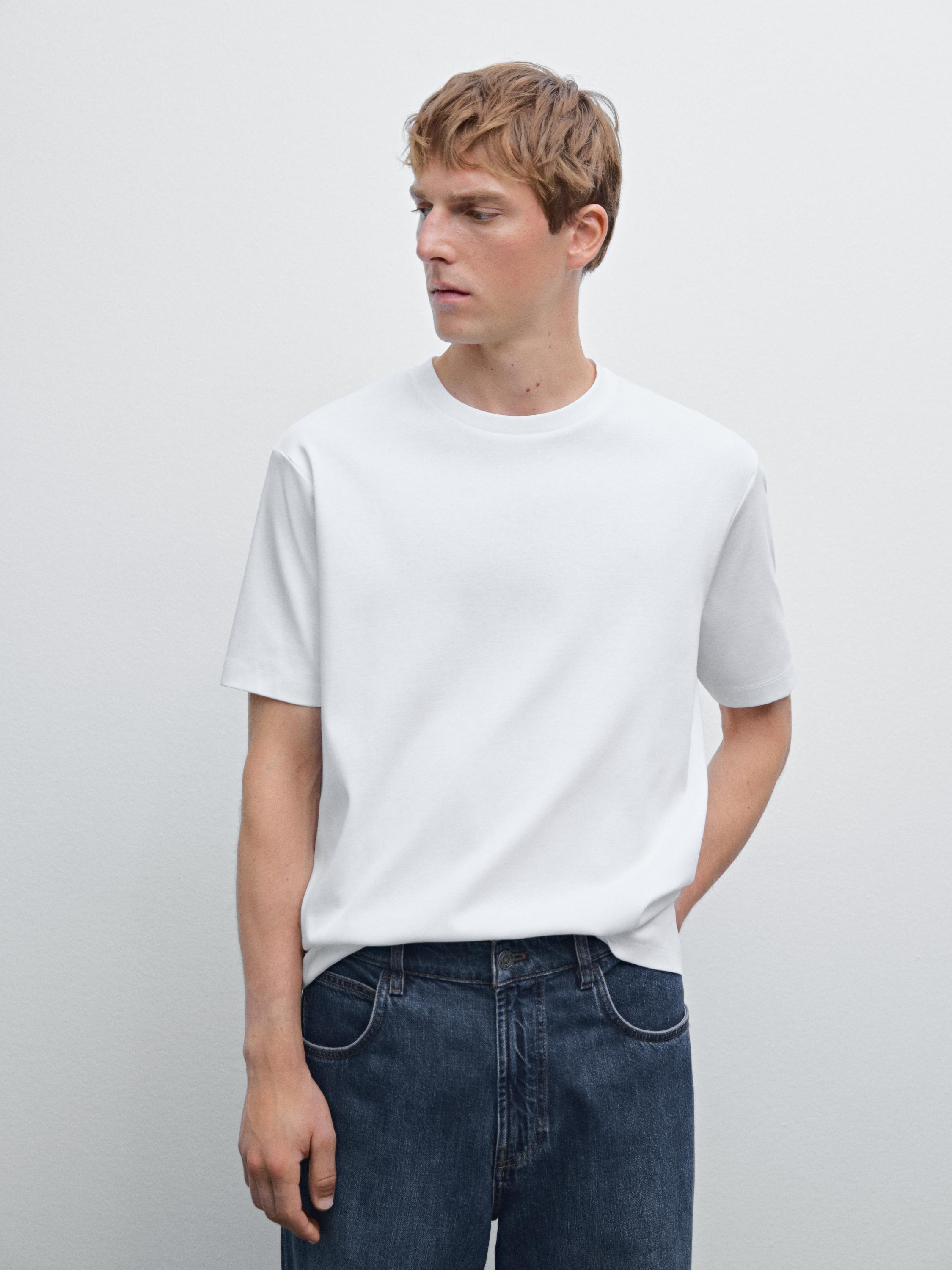 Mercerised cotton T-Shirt