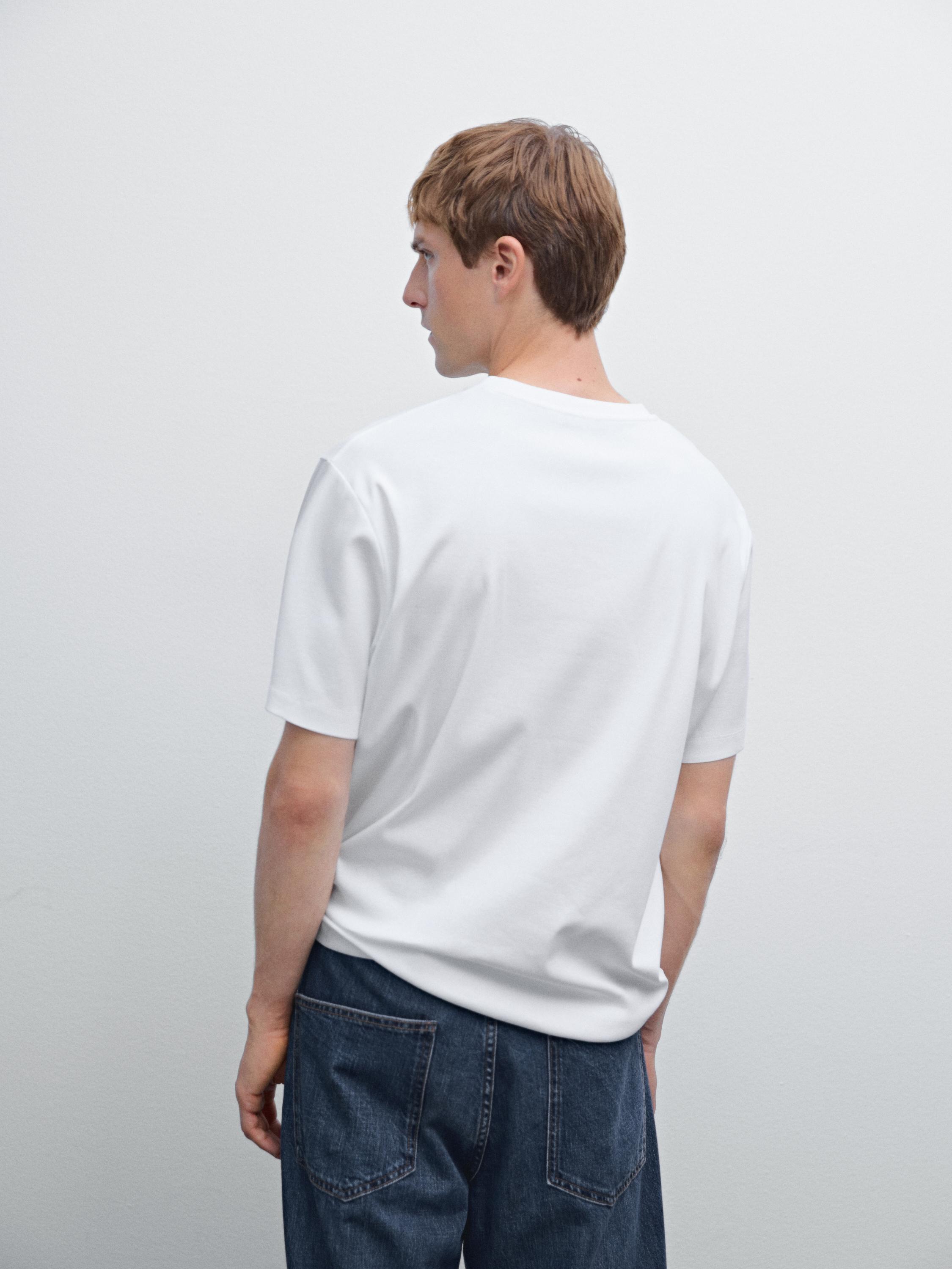Mercerised cotton T-Shirt