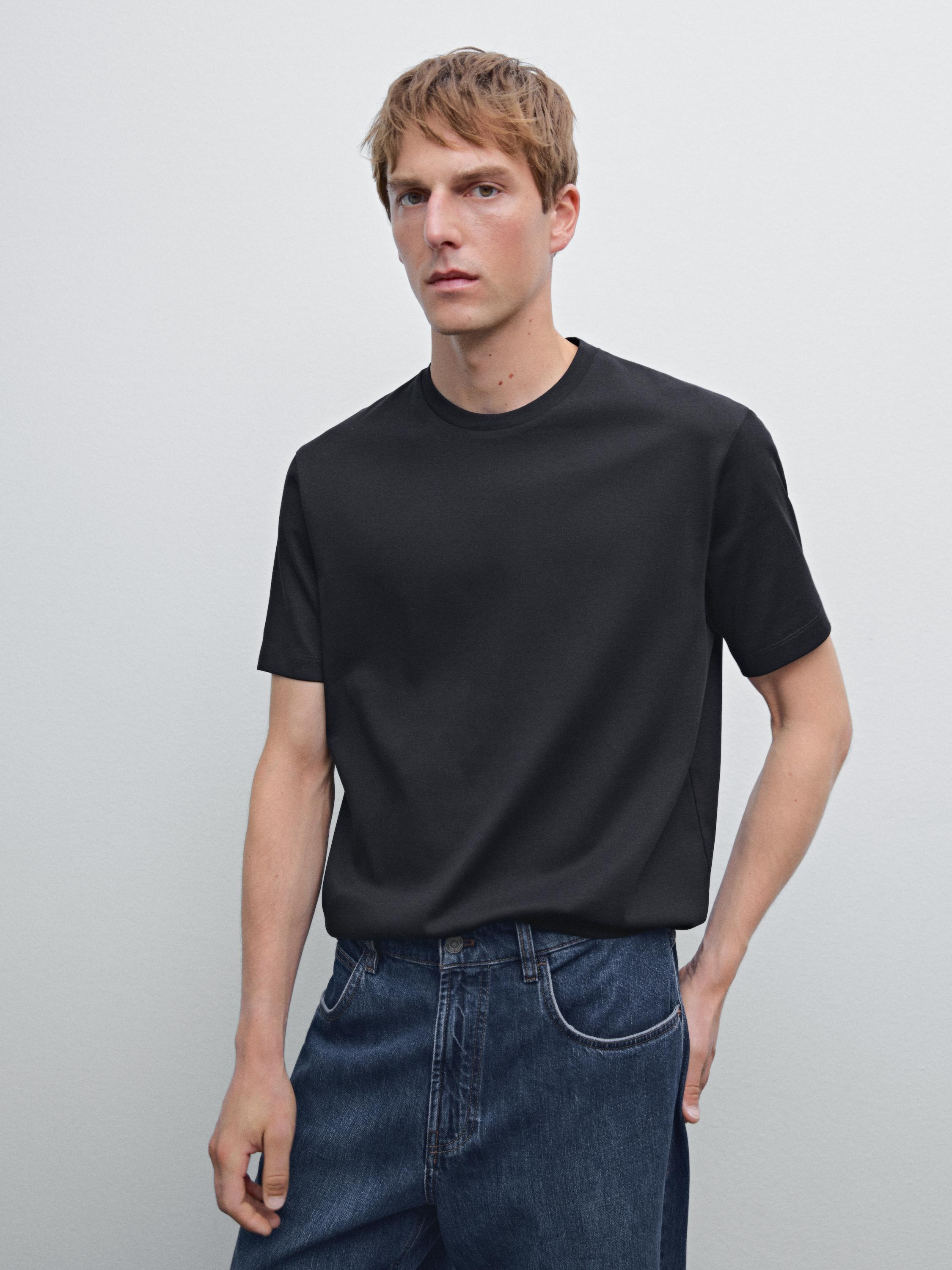 Mercerised cotton T-Shirt